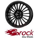 Brock B24GP 8,5X19 5/115 ET40 Schwarz lackiert