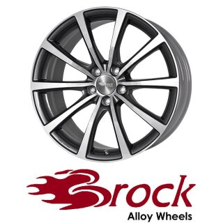 Brock B32 11X20 5/112 ET50 Himalaya-Grey Front-poliert