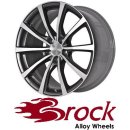 Brock B32 11X20 5/130 ET70 Himalaya-Grey Front-poliert