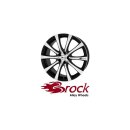 Brock B21 8X18 4/108 ET35 Schwarz-matt Front-poliert