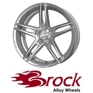 Brock B33 8X18 5/120 ET38 Kristallsilber lackiert