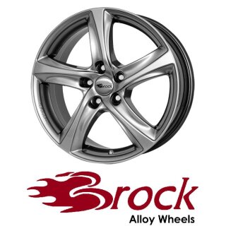 Brock B25 8X18 5/114,30 ET48 Chromsilber lackiert