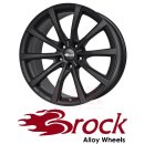 Brock B32 7,5X19 5/112 ET51 Schwarz-matt lackiert