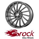 Brock B39 7X17 4/100 ET44 Himalaya-Grey-matt lackiert