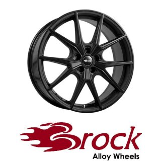 Brock B40 10,5X19 5/130 ET62 Satin-Black matt-lackiert