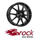 Brock B40 9X19 5/112 ET21 Satin-Black matt-lackiert