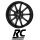 RC-Design RC32 7,5X17 5/100 ET46 Satin-Black matt-lackiert