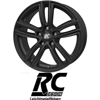 RC-Design RC27 6X16 5/100 ET38 Schwarz-matt lackiert