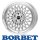 Borbet B 8,0X18 5/112 ET30 Silver Rim Polished