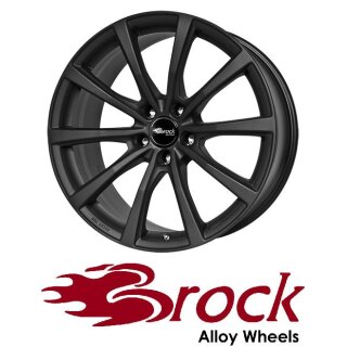 Brock B32 7,5X18 5/112 ET48 Schwarz-matt lackiert