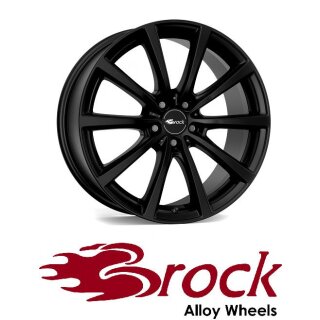 Brock B32 9,5X19 5/114,30 ET45 Schwarz-matt lackiert