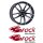 Brock B38 8X18 5/120 ET43 Schwarz Front-poliert