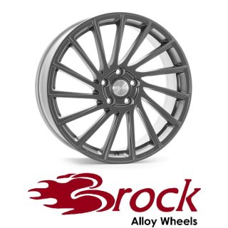 Brock B39 7X17 4/108 ET38 Himalaya-Grey-matt lackiert