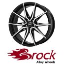 Brock B42 8,5X20 5/120 ET35 Schwarz Front-poliert
