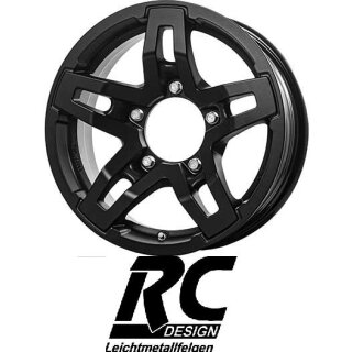 RC-Design RC33X 5,5X15 5/139,70 ET5 Satin-Black matt-lackiert