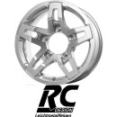 RC-Design RC33X 5,5X15 5/139,70 ET5 Kristallsilber lackiert