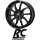 RC-Design RC34 6,5X17 4/108 ET20 Schwarz lackiert