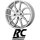 RC-Design RC34 6X16 4/100 ET43 Kristallsilber lackiert