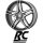 RC-Design RCD17 8X18 5/112 ET40 Himalaya-Grey Front-poliert