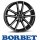 Borbet W 8X19 5/112 ET35 Black Polished Glossy
