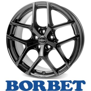 Borbet Y 8,5X19 5/114,30 ET48 Black Glossy