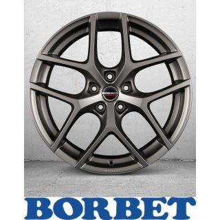 Borbet Y 8,5X19 5/114,30 ET48 Titan matt
