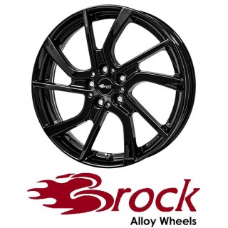 Brock eB1 5X19 5/112 ET43 Schwarz lackiert