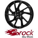 Brock eB1 5X19 5/112 ET43 Schwarz lackiert