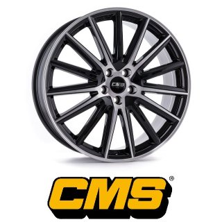 CMS C23 8X20 5/108 ET55 Diamant Schwarz Glanz