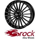 Brock B24 7,5X16 5/100 ET35 Schwarz lackiert