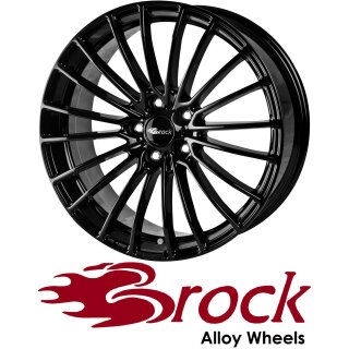 Brock B24 7X16 4/98 ET35 Schwarz lackiert