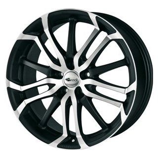 Brock B26 8X18 5/110 ET35 Schwarz-matt Front-poliert