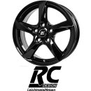 RC-Design RC30 6X15 5/114,30 ET46 Schwarz lackiert