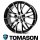 Tomason TN23 9X21 5/108 ET42 Black Diamondpoliertshed