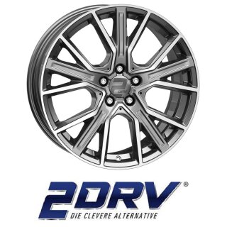 Wheelworld WH34 7,5X17 5/112 ET45 Daytona Grau Hochglanzpoliert