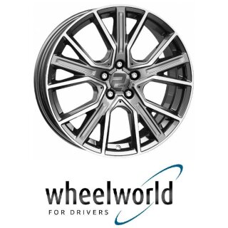 Wheelworld WH34 9X21 5/112 ET38 Daytona Grau Hochglanzpoliert