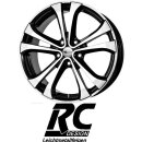 RC-Design RC17 8,5X20 5/112 ET45 Schwarz Front-poliert