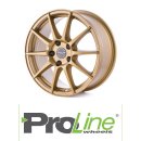 ProLine UX100 7,5X18 5/108 ET45 Gold matt