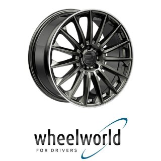 Wheelworld WH39 8,5X19 5/112 ET35 Dark Gunmetal Glänzend Hornpoliert (DGM+-WL+)