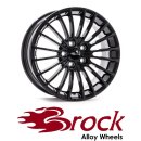 Brock B24 8,5x20 5/112 ET33 Schwarz lackiert