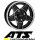 ATS Classic-ATS 8x13 4/100 ET1 Diamant-Schwarz Frontpoliert
