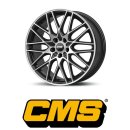 CMS C25 7,5x18 5/120 ET54 Diamant Schwarz Glanz