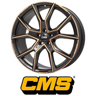 CMS C33 8x19 5/112 ET38 diamond black copper