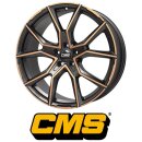 CMS C33 8x19 5/112 ET38 diamond black copper