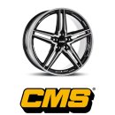 CMS C29-Aero 8,5x19 5/114,30 ET35 Diamant Schwarz Glanz