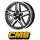 CMS C29-Aero 8,5x19 5/114,30 ET35 Diamant Schwarz Glanz