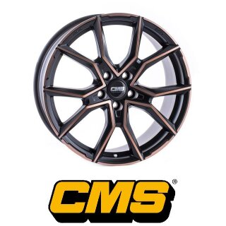 CMS C33 8x19 5/112 ET45 diamond black copper