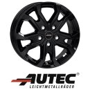Autec Kiso 7,5x18 5/112 ET52 Schwarz