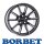 Borbet LX19 8,0x19 5/112 ET40 Black matt Silver Spoke Rim
