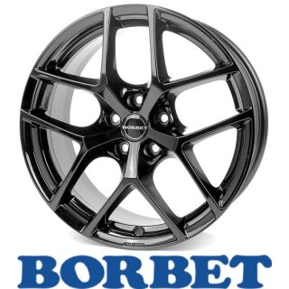 Borbet Y 9,5x19 5/114,30 ET45 Black Glossy
